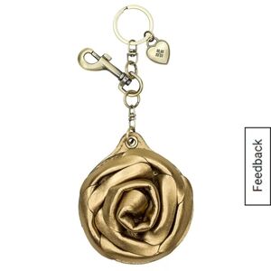 Patricia Nash Rose Mirror Key Fob - NWT